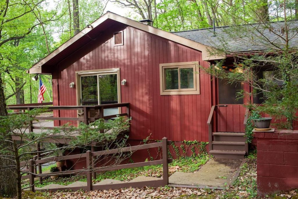 Modern Cabin With Hot Tub Grill Lake Beach Wineries Hiking Fishing And Hershey Park Family And Pet Friendly Superhosts On Ab&B Mount Gretna Exteriör bild